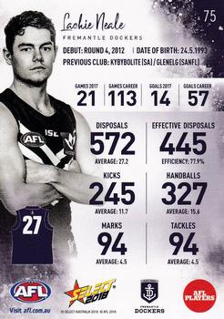 2018 Select Footy Stars #75 Lachie Neale Back
